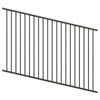 ProtectorAl 1201-2400W x 1200H Woodland Grey Raked Up to 15º Flat Top Pool Fence Panel