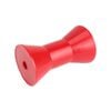 Sunrise Poly Soft Roller 6" Super Keel Roller 17mm Bore Red - Brps316