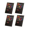 4x Unigift Timeless Special Design Photo Wooden White Frame - 13x18cm/5x7"