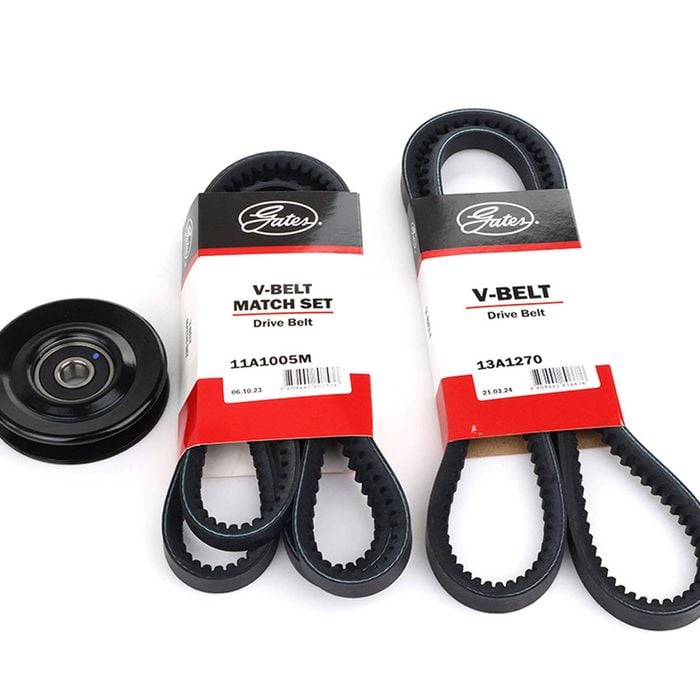 Gates Drive Belt Set+EP for Toyota Landcruiser HZJ75 HDJ80 HZJ80 1HZ 1HDT