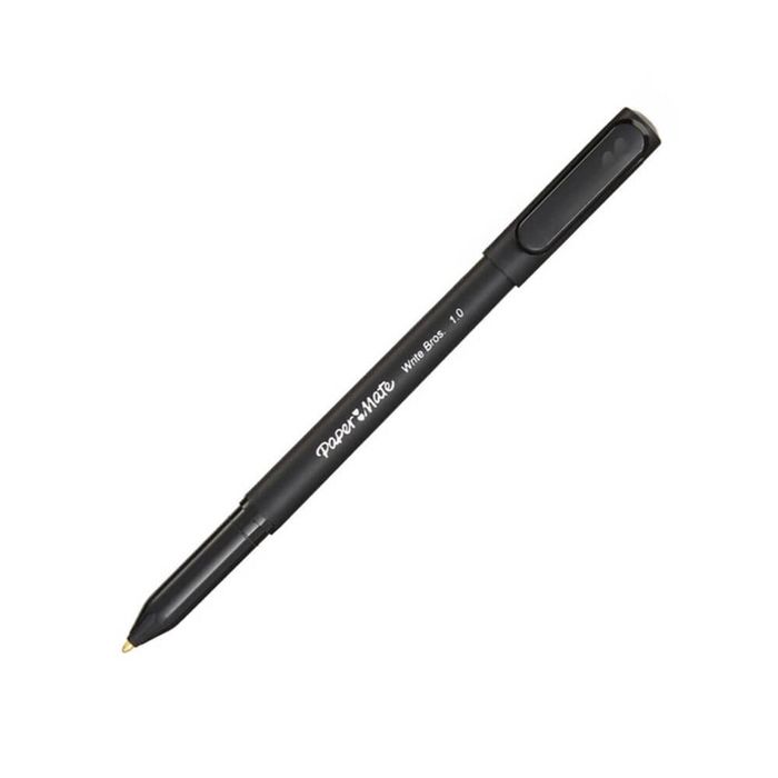 Paper Mate Write Bros Stick Ballpoint Pen (1.0mm) (Black)
