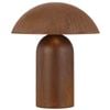 Telbix Ferum Modern Table Desk Lamp Light Metal Rust Patina
