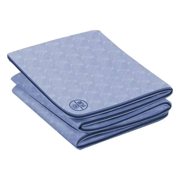 NNETM Foldable Non-Slip Yoga Mat Thickness (Blue)