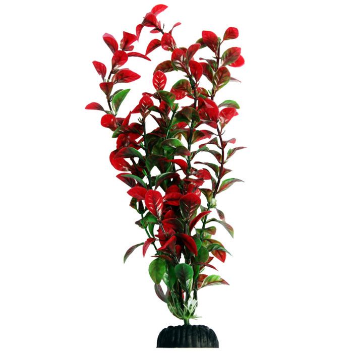 Aqua One Ecoscape Large Hygro Red Plastic Plant 30cm - Large (28406)