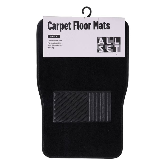 All set Carpet Floor Mat - 4 Pack