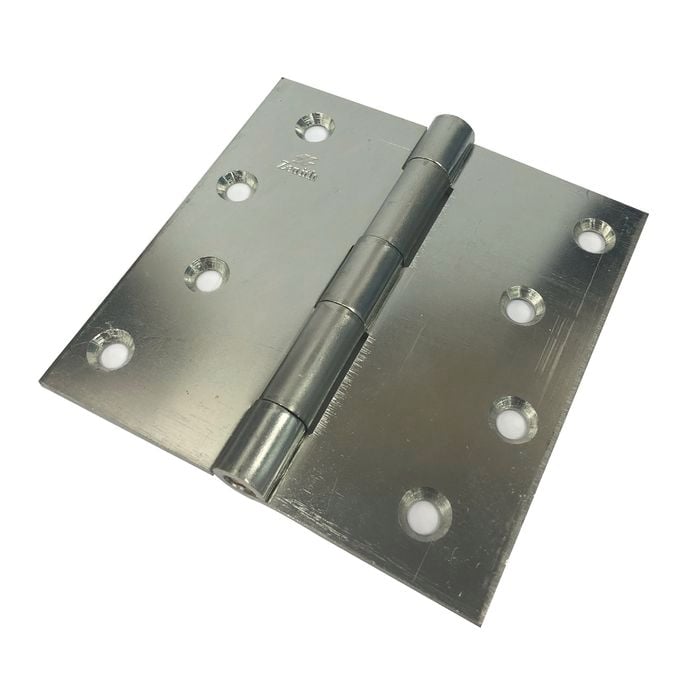 Zenith 100mm Zinc Plated Broad Butt Hinge Loose Pin