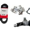 Drive Belt Water Pump & Tensioner For Toyota Camry ACV40 RAV4 ACA33 ACA38 2AZFE