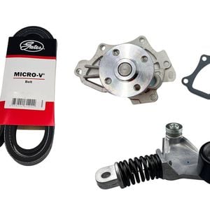 Drive Belt Water Pump & Tensioner For Toyota Camry ACV40 RAV4 ACA33 ACA38 2AZFE