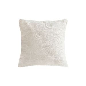 SOGA Beige 3D Arched Throw Pillow 45x45x15cm