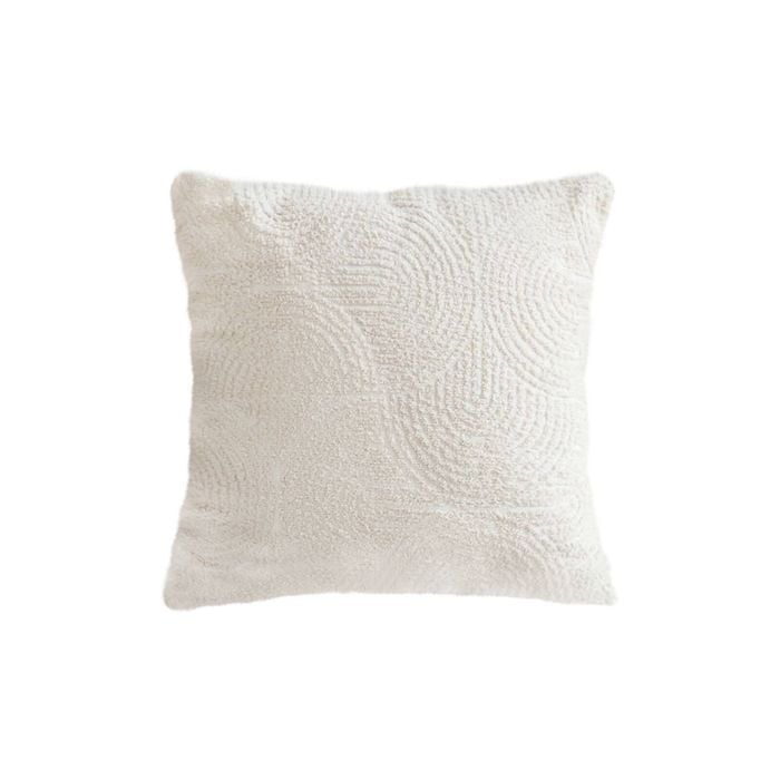SOGA Beige 3D Arched Throw Pillow 45x45x15cm