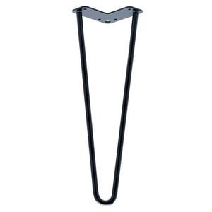 Taskmaster 400 x 12mm Black Steel Hairpin 2 Leg
