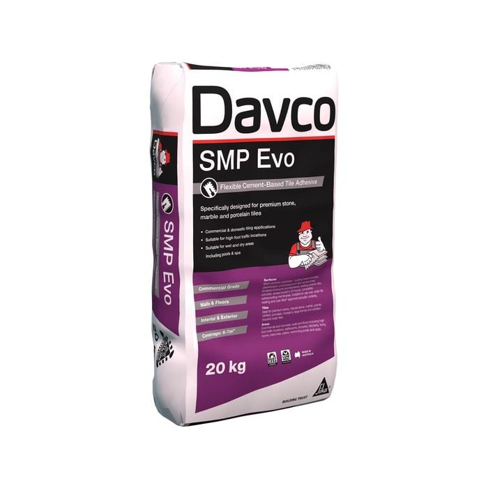 Davco 20kg SMP Evo Tile Adhesive