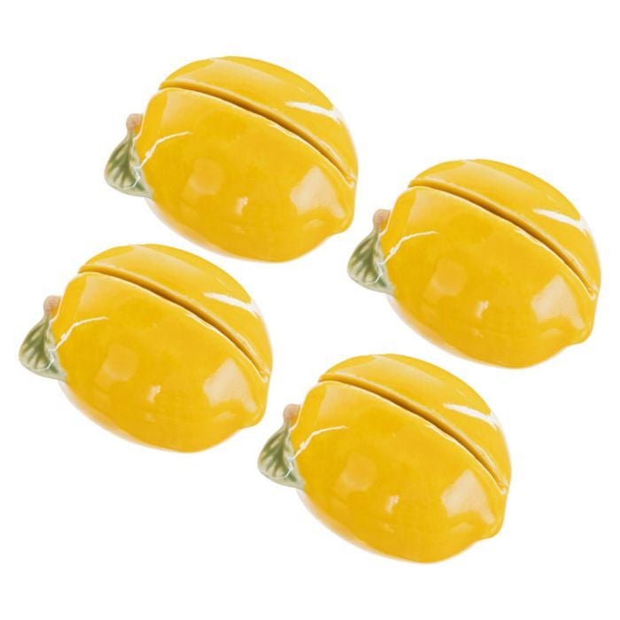 Emporium Limoncello Set Of 4 Tabletop Place Card Holders