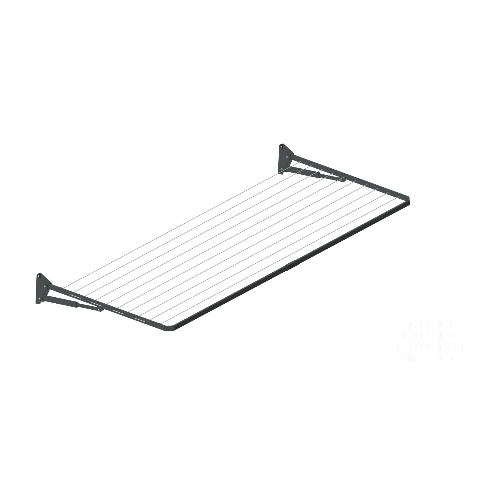Sunfresh 10 Line Folding Clothesline