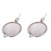 2PK Appetito Stainless Steel 23cm Mesh Strainer Home/Kitchen Cooking Tool