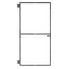 RapidFence 1200 x 1870mm Grey Adjustable Steel Gate Frame Kit