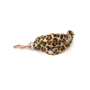 Holly & Co Basic B*tch Leopard  Wide 125cm Stylish Velvet Dog Lead / Leash