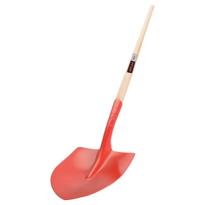 Atlas Trade #2 Round Mouth Long Handle Shovel