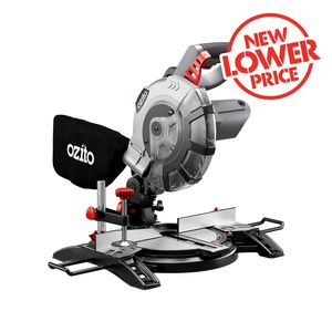 Ozito 1600W 210mm 8¼" Corded Compound Mitre Saw