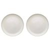 2PK Ecology Element Stoneware Serving Platter Tableware - Blanc