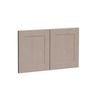 Kaboodle 800mm Raw Board Alpine Farmhouse Sink Doors - 2 Pack
