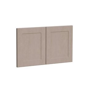Kaboodle 800mm Raw Board Alpine Farmhouse Sink Doors - 2 Pack