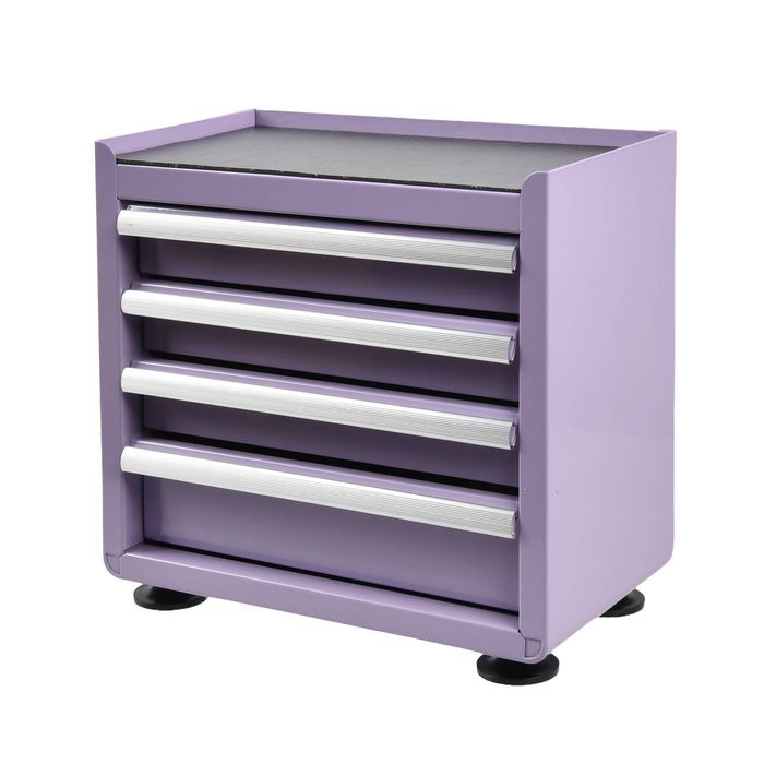 Craftright Light Purple 4 Drawer Mini Tool Chest