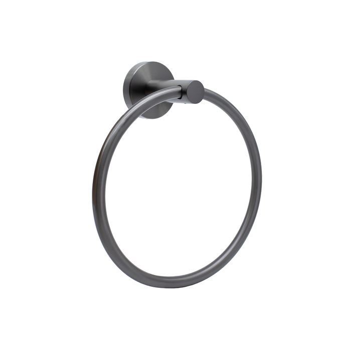 Barelli Toscana Towel Ring Gun Metal