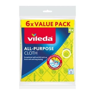 Vileda All Purpose Cloth 6 Pack