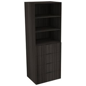 Lugna 2048 x 750 x 580mm Storm 2 Shelf 4 Drawer Storage Cabinet
