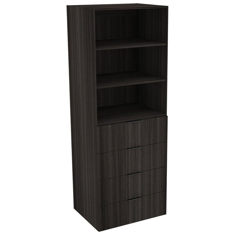 Lugna 2048 x 750 x 580mm Storm 2 Shelf 4 Drawer Storage Cabinet