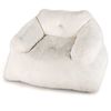 Costway Plush Bean Bag Chair Floor Lazy Sofa Lounger Seat Beige