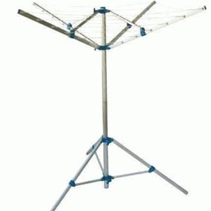 Portable Folding Clothes Line Airer Hoist for Caravan, Camping, Motorhome, RV