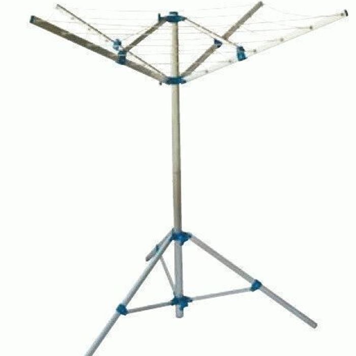 Portable Folding Clothes Line Airer Hoist for Caravan, Camping, Motorhome, RV