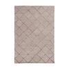 Colorscope shimmer diamonds contemporary indoor rug taupe 350x450cm