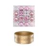 Jingle Jollys Christmas Tree Decoration Set Ribbon Baubles Ornaments Party 34pcs