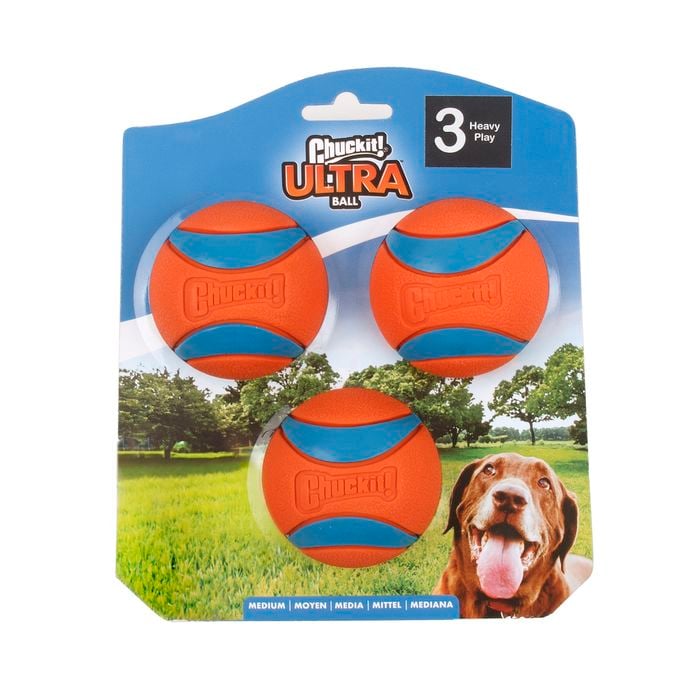 ChuckIt! Medium Ultra Ball - 3 Pack