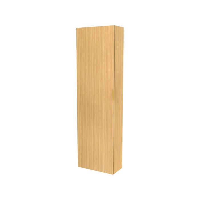 Lugna 2048 x 600 x 280mm Sand 5 Shelf Left Hinged Door Storage Cabinet