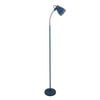 Telbix Nova Contemporary Standing Floor Lamp Light Metal Blue