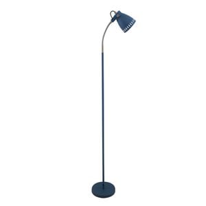 Telbix Nova Contemporary Standing Floor Lamp Light Metal Blue