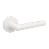 Zanda 165mm White Epic Privacy Set Includes Integrated Privacy Kit
