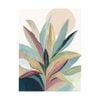 Artey | Sunny Bright Leaves I - Stretched Canvas - Stretched Canvas - 60 x 80cm