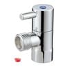 FIX-A-TAP 13mm Chrome-Plated Brass Pin Lever Handle Mini Cistern Stop