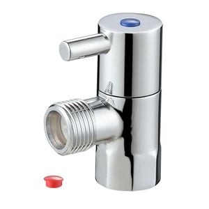 FIX-A-TAP 13mm Chrome-Plated Brass Pin Lever Handle Mini Cistern Stop
