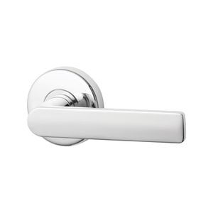 Lockwood 63mm Satin Chrome Velocity Dummy Lever Half Set