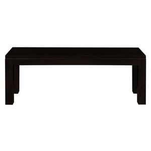 Centrum Furniture Amsterdam Solid Mahogany Timber Bench 120 x 35 cm - Chocolate
