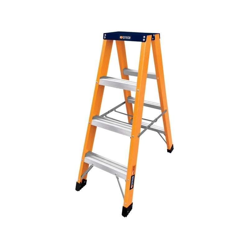 1.2m 150kg Industrial Double Sided Fibreglass Ladder