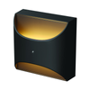 Practa Matte Black Rechargeable Dusk to Dawn Step Light