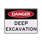 Sandleford 450 x 600mm Deep Excavation Plastic Sign