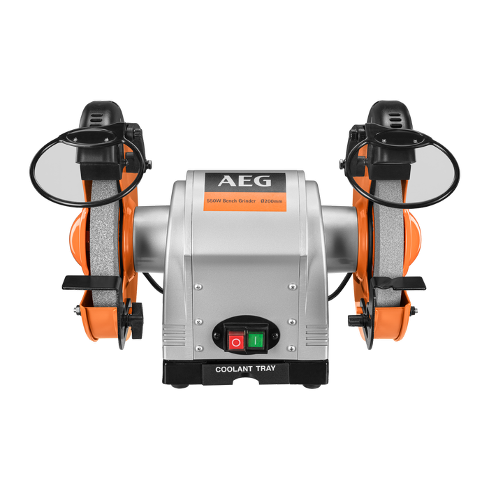 AEG 550W 200mm Bench Grinder ABG5520